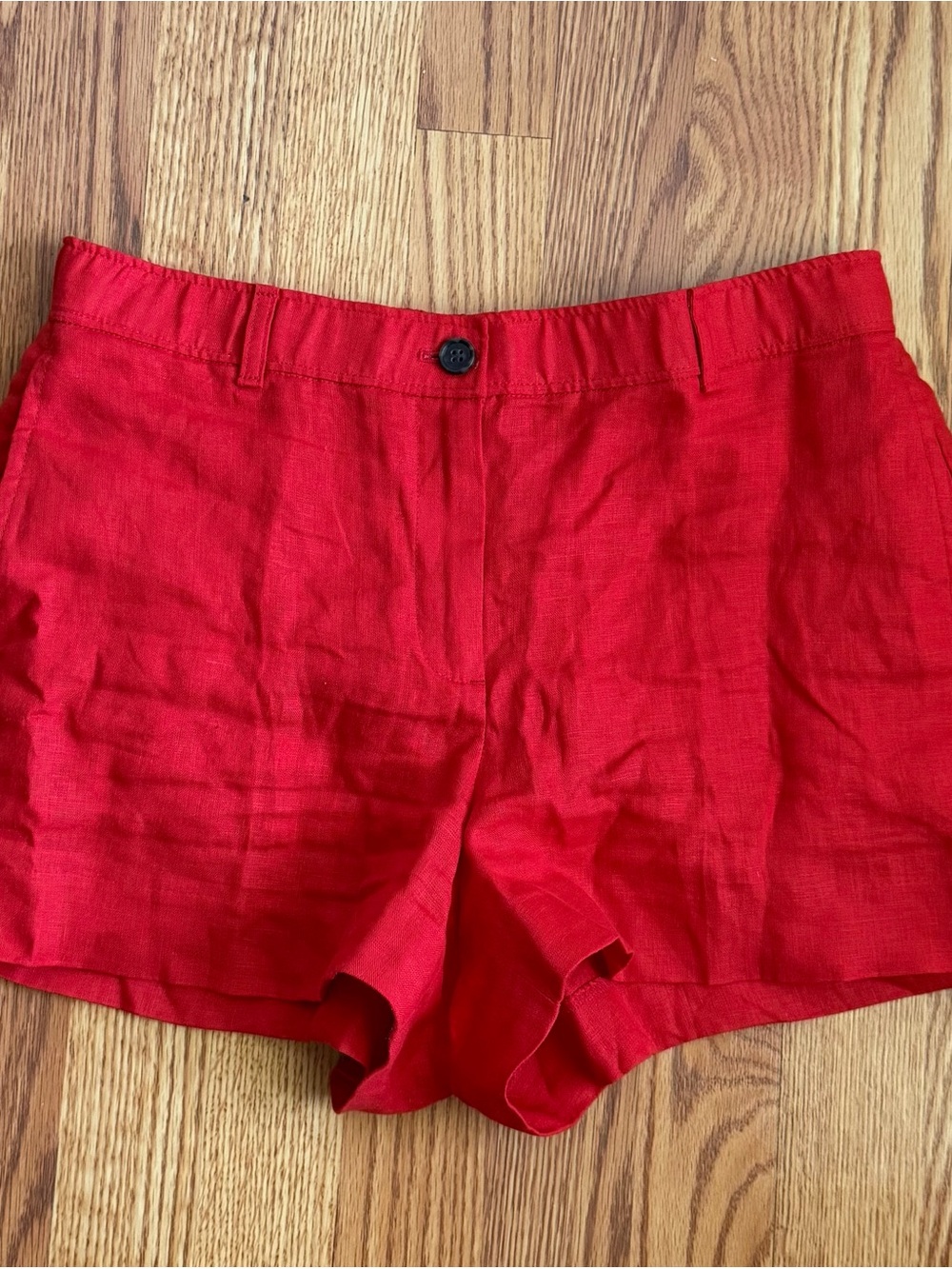 J.CREW 100% Linen Harbor Chino Shorts - Picture 2 of 6